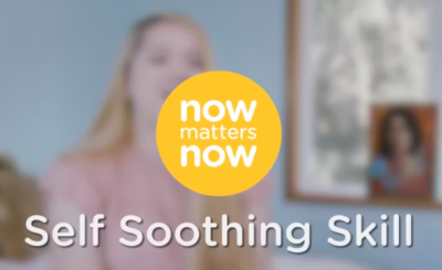 screen grab of NowMattersNow self soothing video