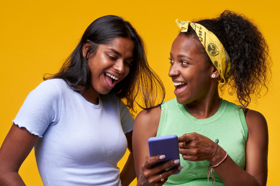 Two Indian female teens